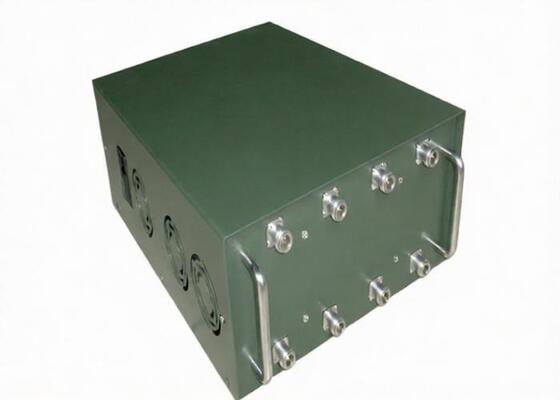 주문 VHF UHF 거치되는 240V 교류 전원 공급 어깨에 군 신호 방해기 100 online manufacture