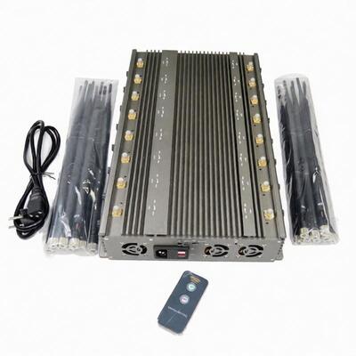 주문 5-8W 각 밴드 휴대전화 신호 방해기 와이파이 2.4G Bluetooth 워키토키 Lojack GPSL1-L5 online manufacture