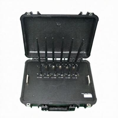 주문 10-80m 86 와트 휴대용 신호 방해기 12 밴드 UHF VHF 2 3 4G online manufacture