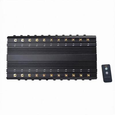 주문 80m 정지되는 세포 신호 Disruptor GSM 3G 4G 5G 휴대전화 22 밴드 46w online manufacture