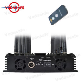 All In One GPS Jamming Device , Cell Phone Signal Blocker Device Adjustable Working Range