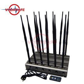 Adjustable High Power Signal Jammer With 3dBi External Omni - Directional Antenna