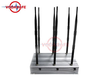 15W / Band Mobile Phone Signal Jammer With High Gain Omni - Directional Antenna