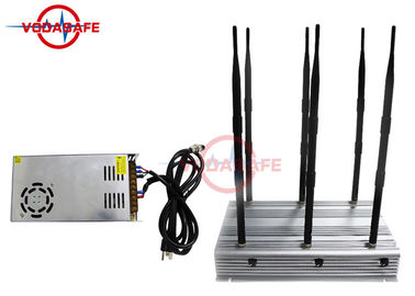 15W / Band Mobile Phone Signal Jammer With High Gain Omni - Directional Antenna
