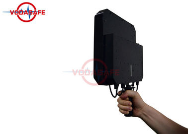 4 Band 24W Mobile Phone Signal Jammer Work For 2.4G 5.8G Drone Signals / Gps L1L2L5