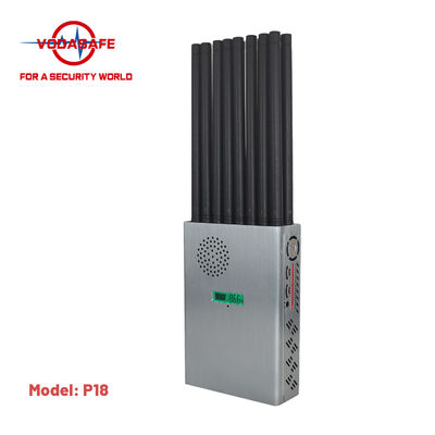 UMTS 16W Wifi Bluetooth Signal Jammer 12000mAh 5G Signal Scrambler